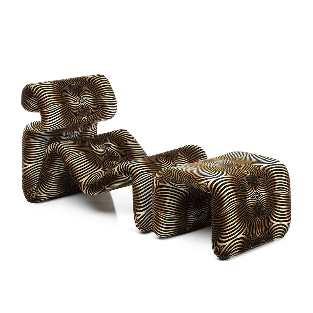 Jan Ekselius Etcetera Chair and Ottoman (2) (1 of 9)