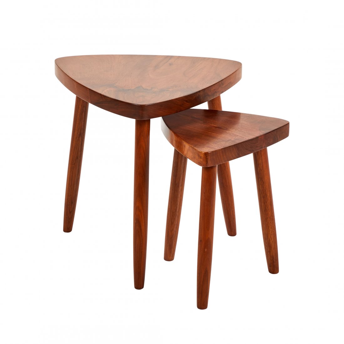 George Nakashima Style Nesting Tables (2) (1 of 2)