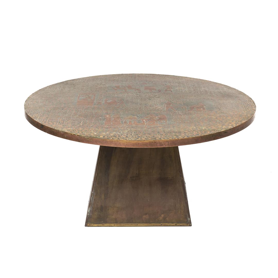 Rare Philip and Kelvin LaVerne Pharaoh Center Table (1 of 11)