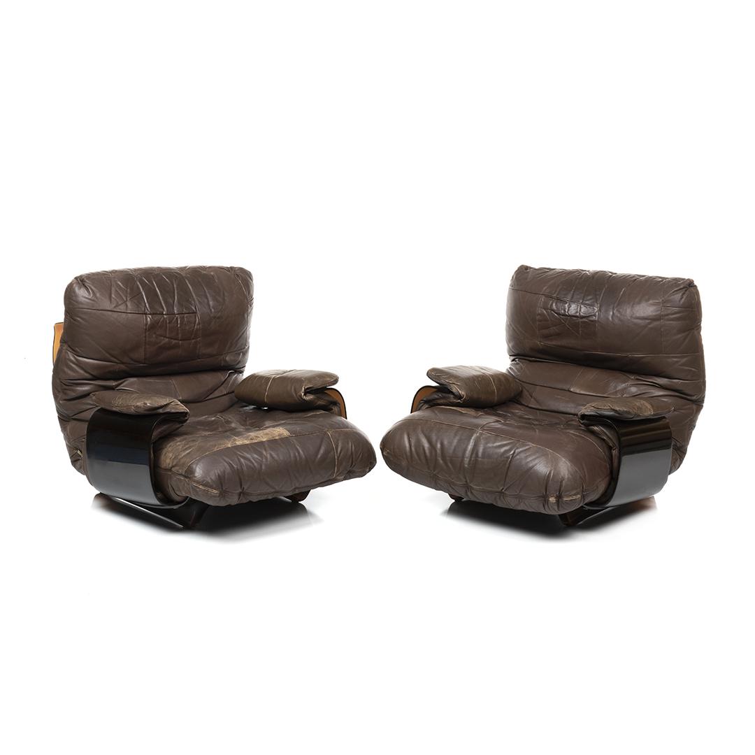 Michel Ducaroy Marsala Lounge Chairs (2) (1 of 9)