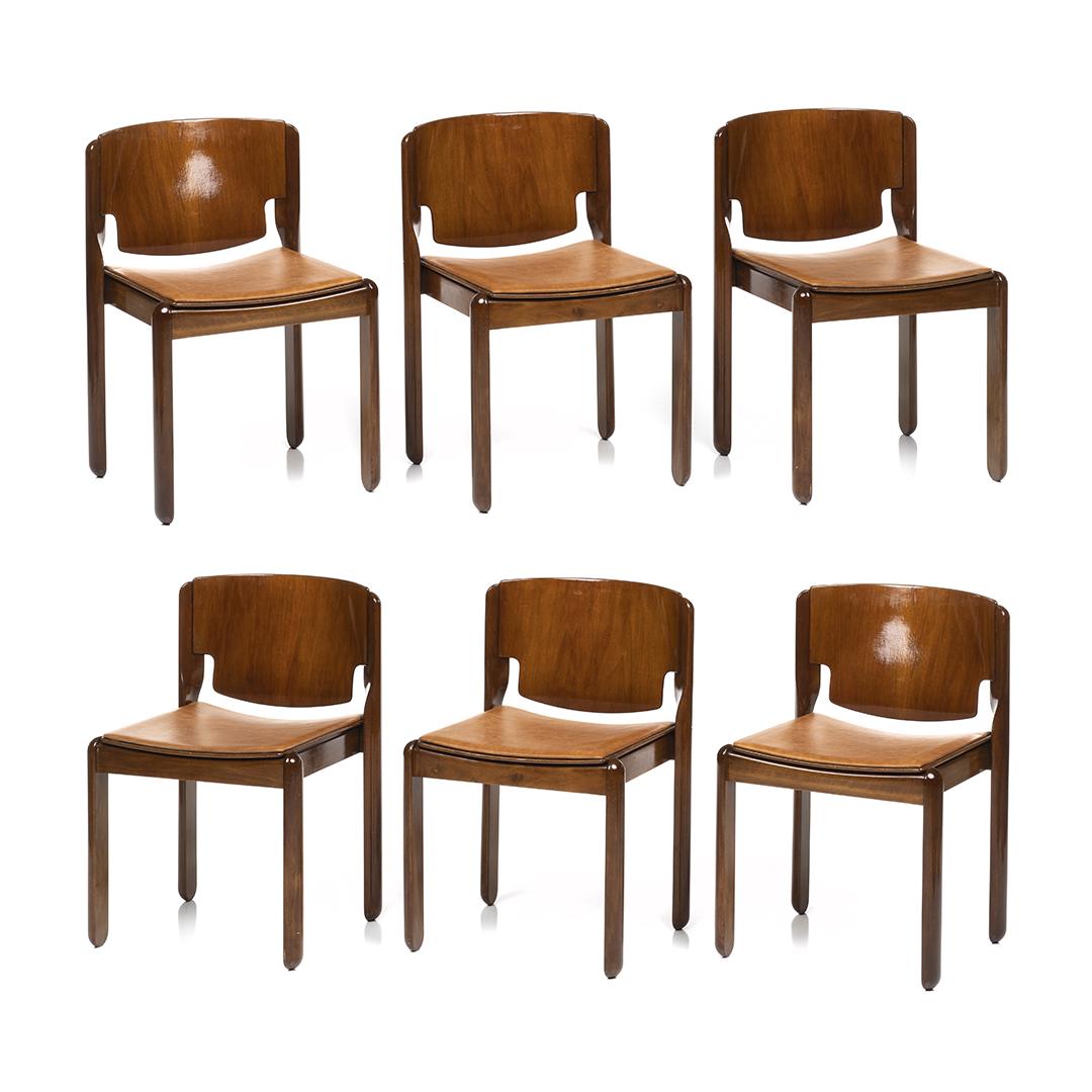 Vico Magistretti 122 Dining Chairs (6) (1 of 9)