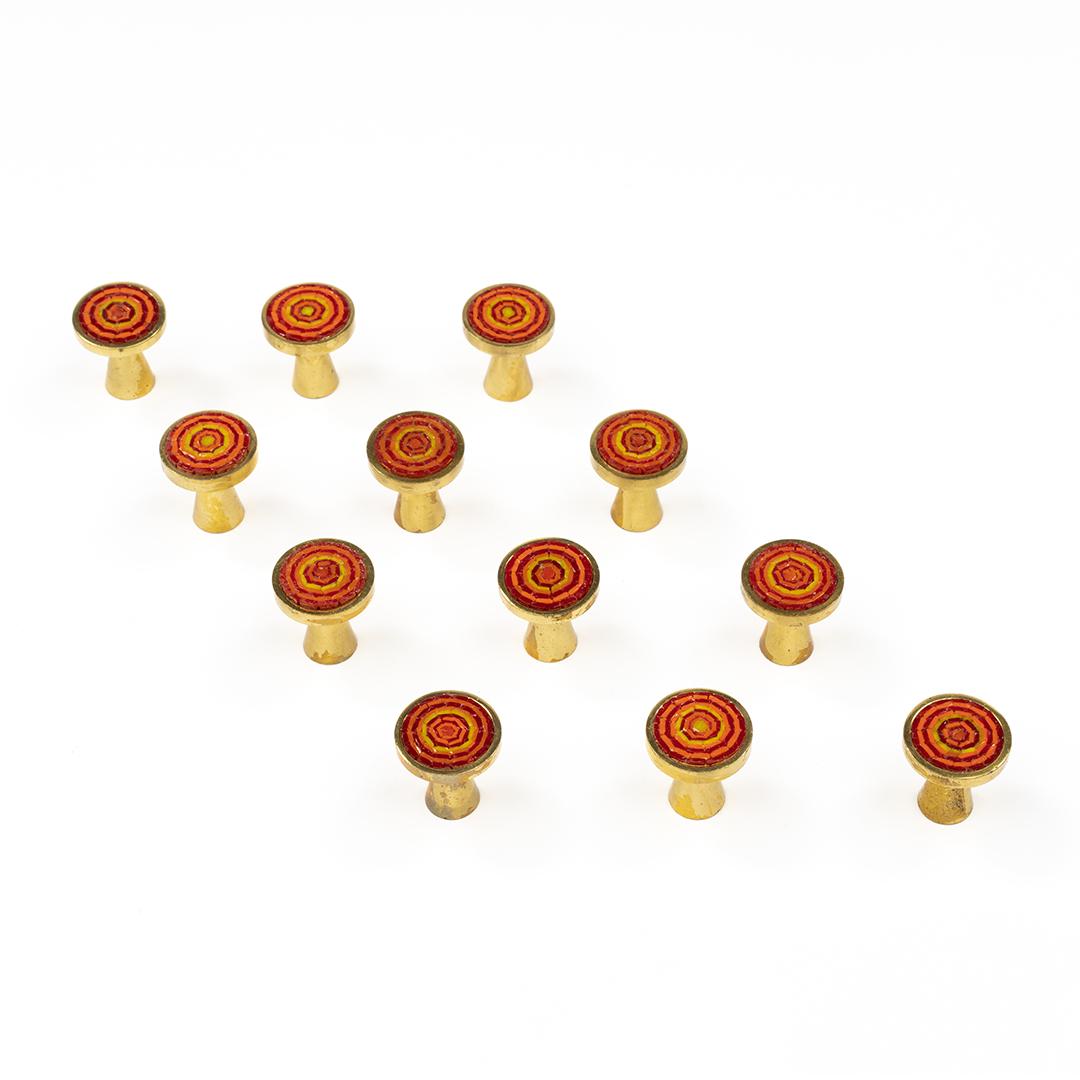 Evelyn Ackerman Micro-Mosaic Drawer Pulls (12) (1 of 5)