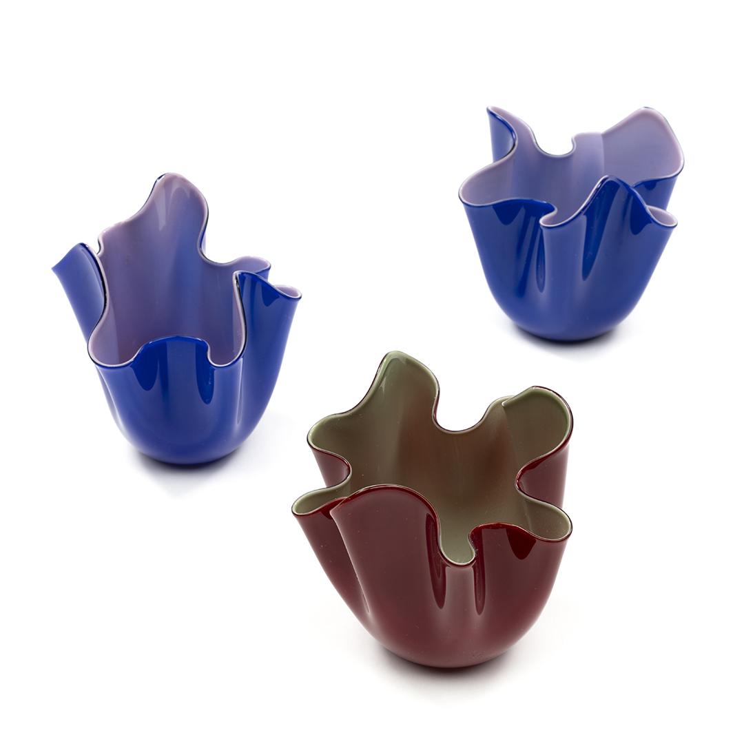 Small Fulvio Bianconi Fazzoletto Vases (3) (1 of 4)