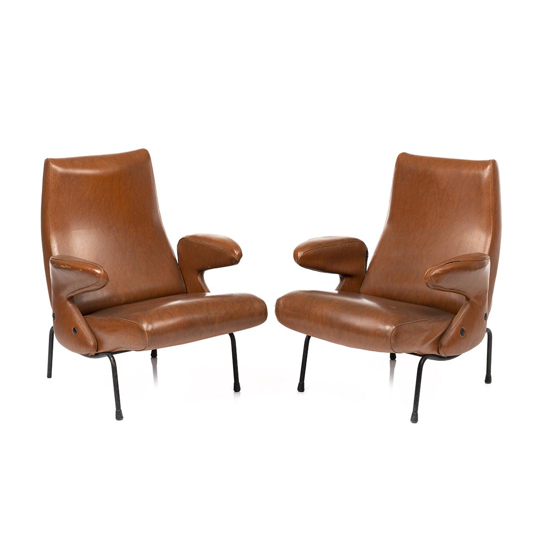 Erberto Carboni Delfino Lounge Chairs (2) (1 of 7)