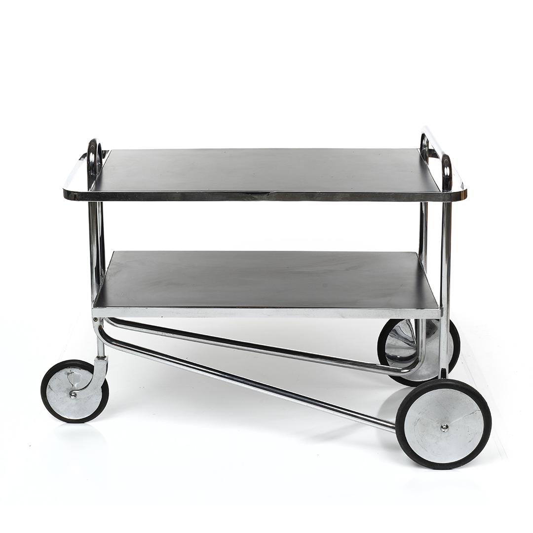 Italian Chrome Service Cart (1 of 6)