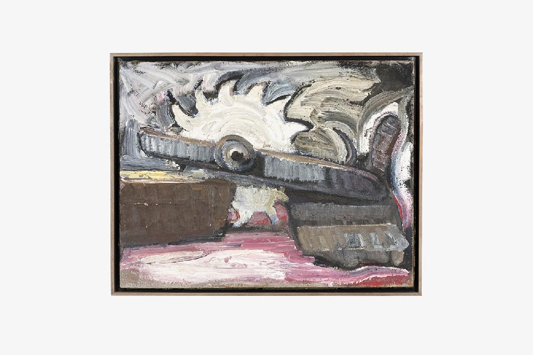 Chuck Connelly Abstract Oil Painting (1 of 5)