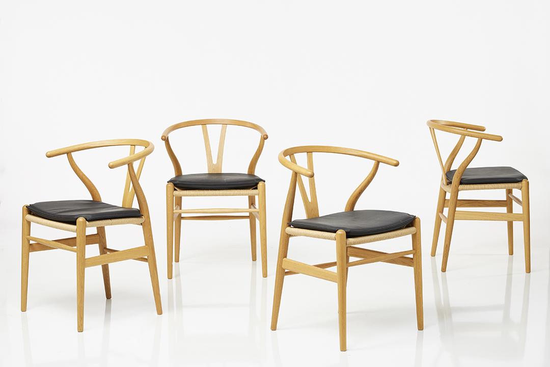 Hans Wegner Wishbone Chairs (4) (1 of 9)
