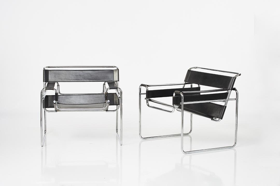 Marcel Breuer Wassily Lounge Chairs (2) (1 of 10)