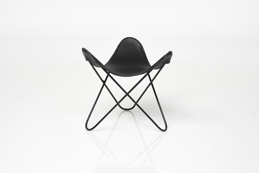 Jorge Ferrari Hardoy Style Butterfly Ottoman (1 of 9)