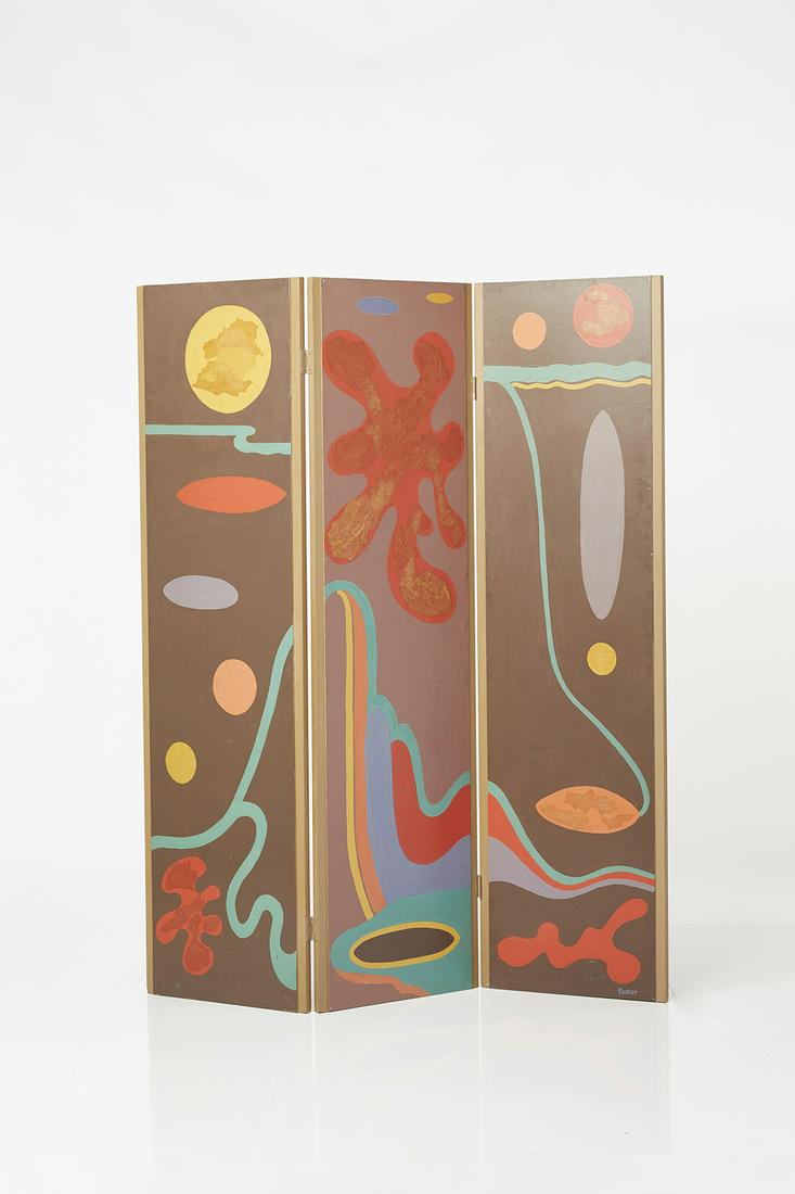 Hilda Kaster Hand-Painted Screen (1 of 9)