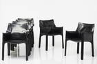 Mario Bellini Cab Armchairs (6)