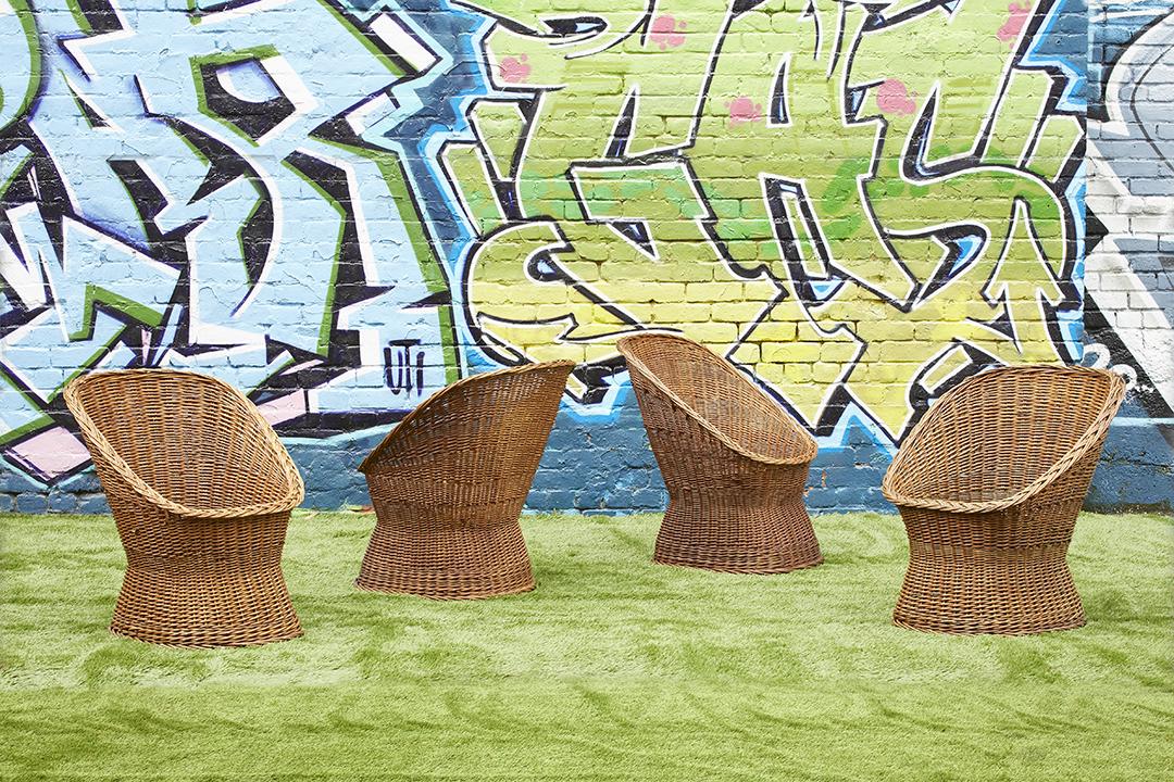 Italian Wicker Chairs (4) (1 of 9)