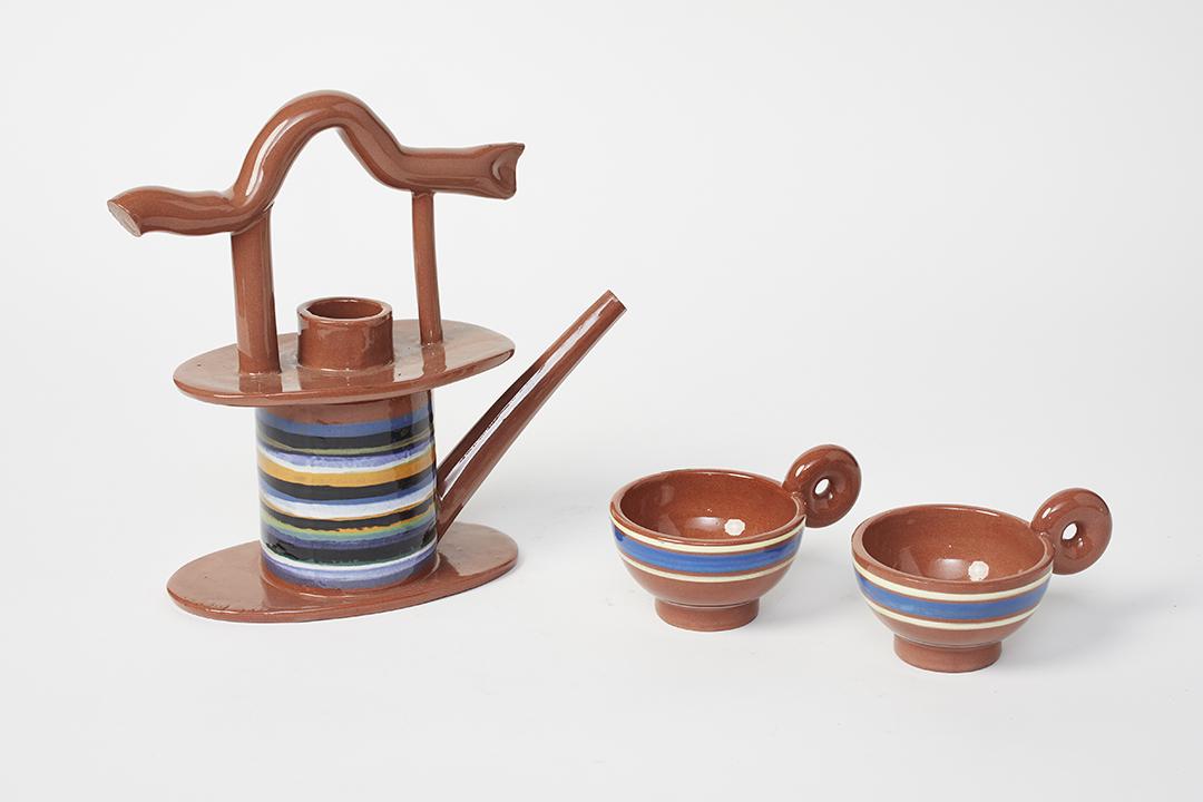 Peter Shire Teapot and Cups (3) (1 of 8)