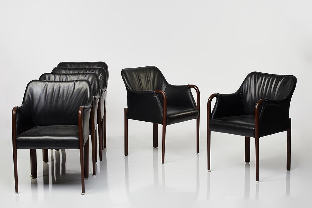 Cassina Leather Armchairs (6) (1 of 9)