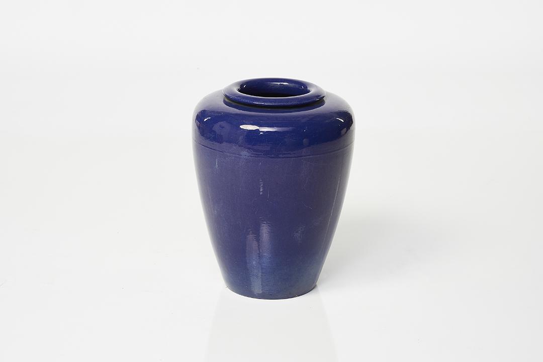 Garden City Pottery Blue Oil Jar (1 of 4)