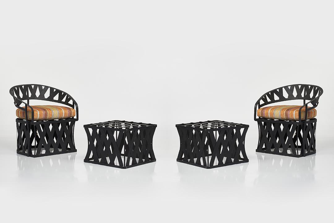 Mexican Iron Patio Set (4) (1 of 10)