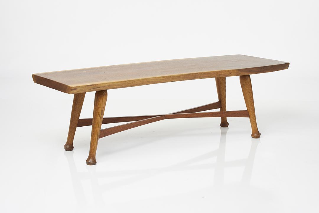 Walnut Free Edge Bench/Table (1 of 8)