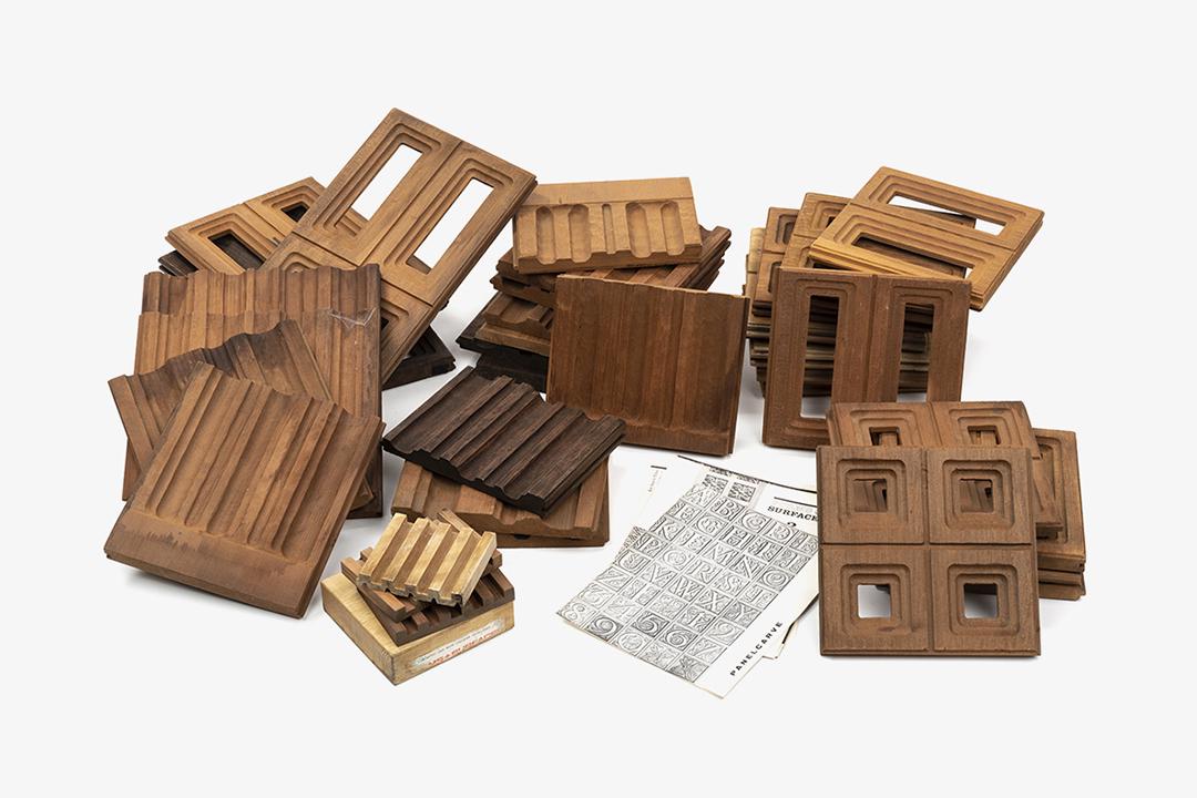 Forms and Surfaces Panelcarve Samples With Ephemera (1 of 7)