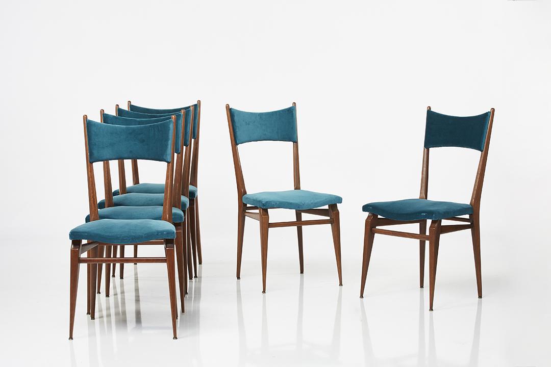 Ico and Luisa Parisi Style Dining Chairs (6) (1 of 9)