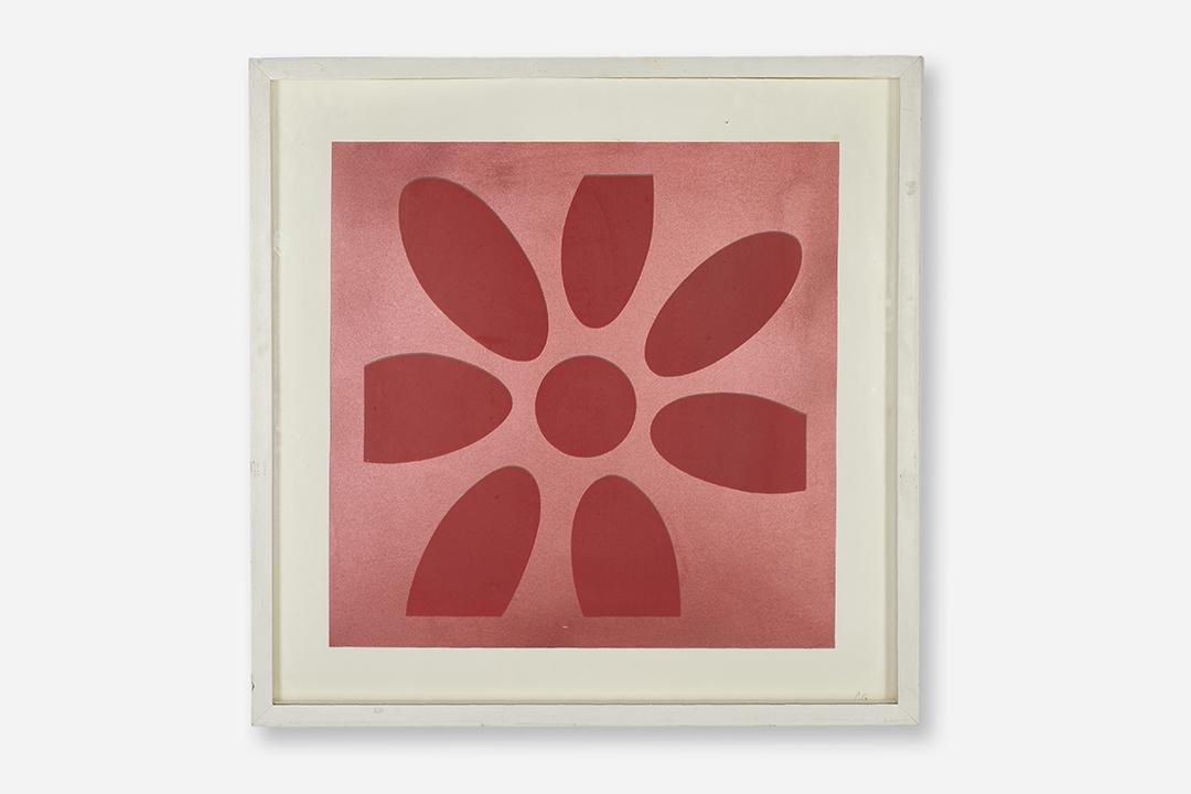 Peter Gee Untitled (Flower) Silkscreen (1 of 4)