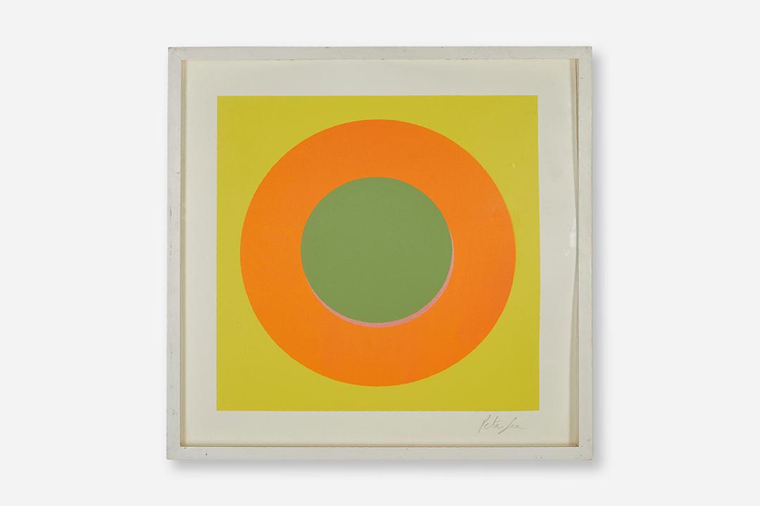 Peter Gee Untitled (Target) Silkscreen (1 of 3)