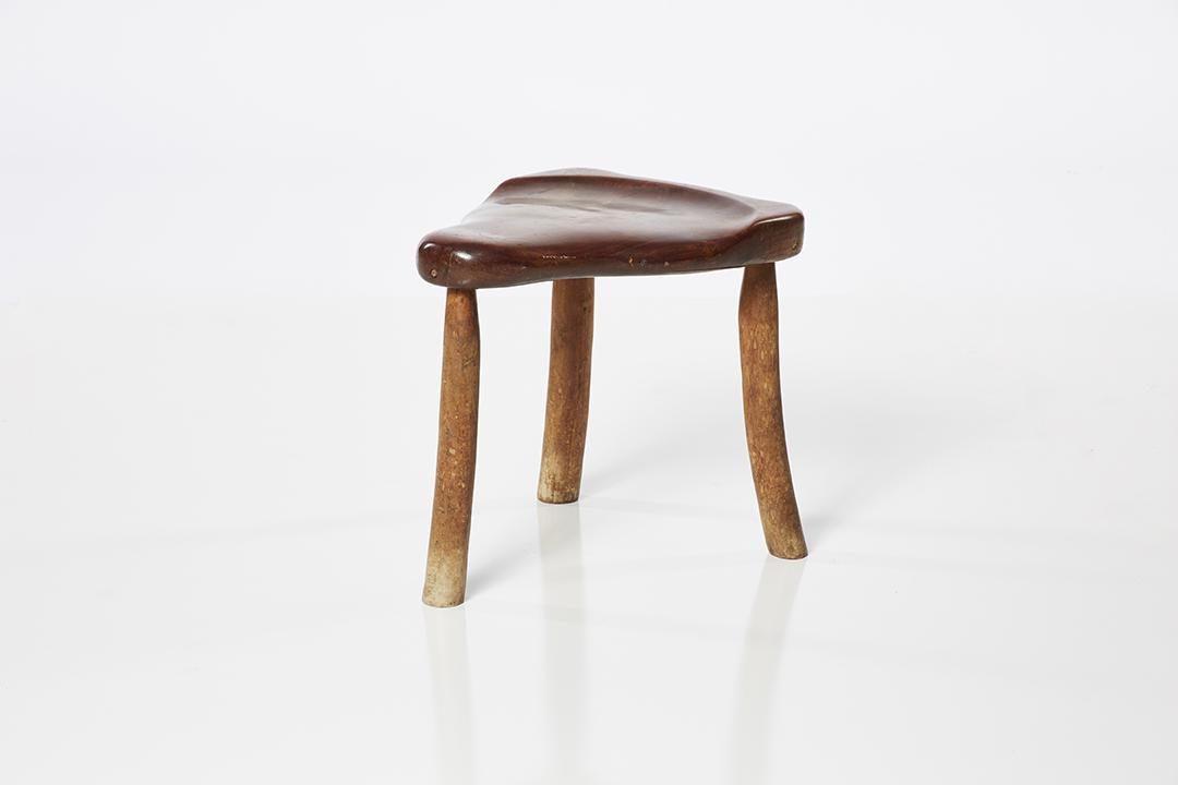 Three-Legged Craft Milking Stool (1 of 9)