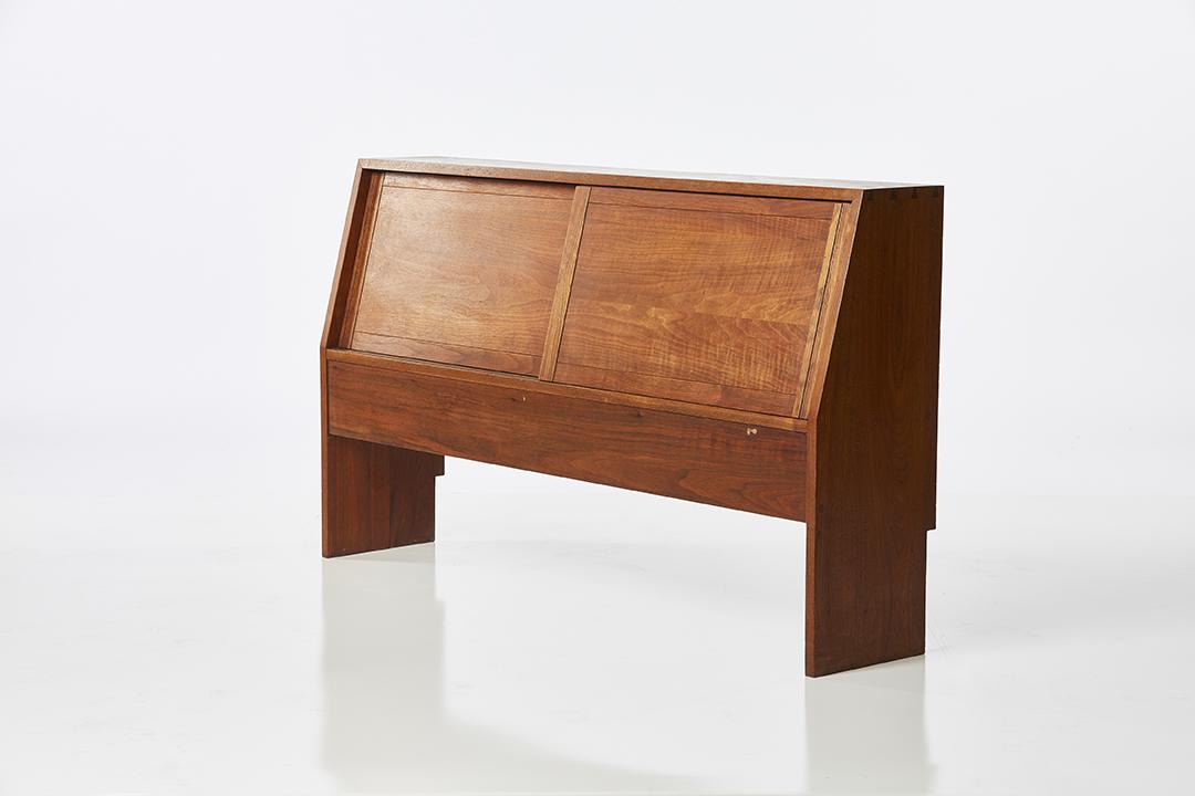 George Nakashima Full Size Storage Headboard (1 of 9)