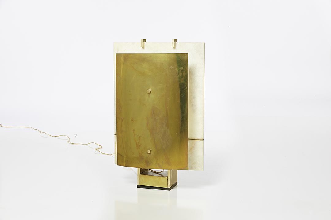 Marble and Brass Lamp (1 of 9)