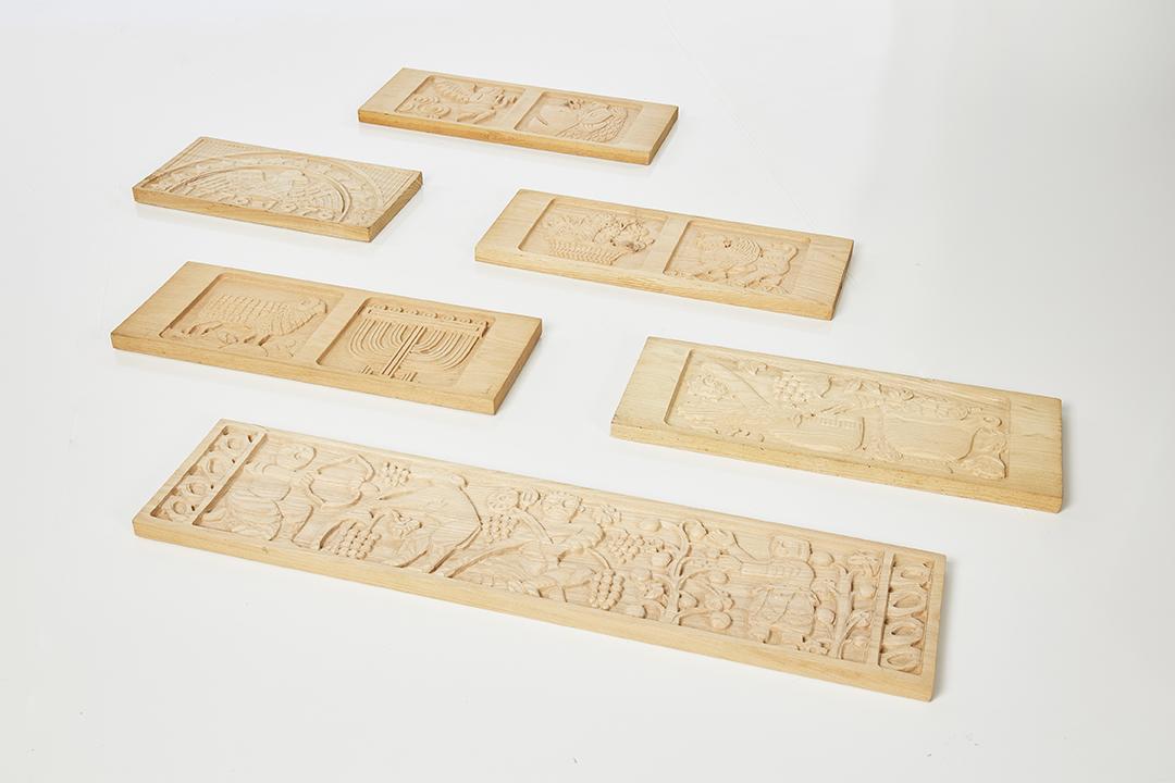 Evelyn Ackerman Carved Oak Panels (6) (1 of 7)