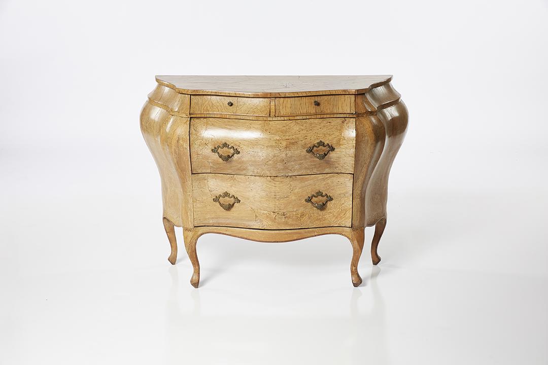 Italian Olivewood Commode (1 of 9)