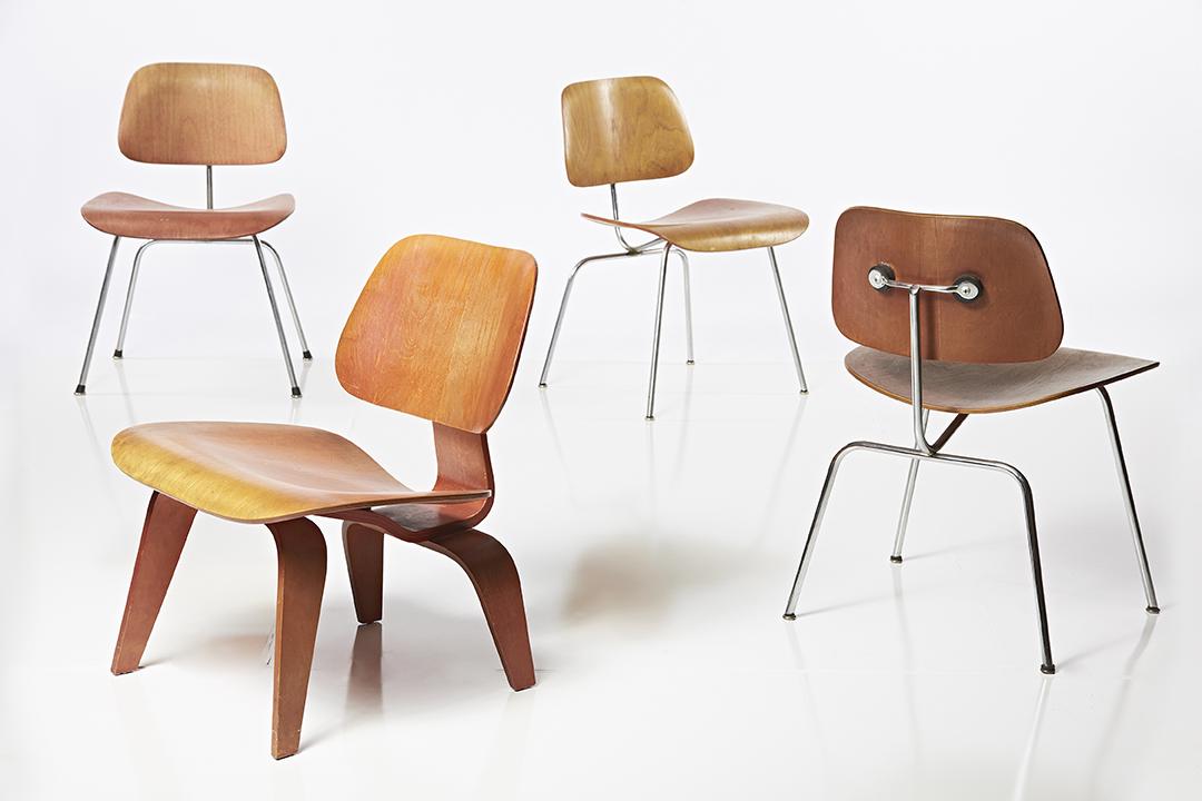 Charles and Ray Eames Red Chairs (4) (1 of 9)