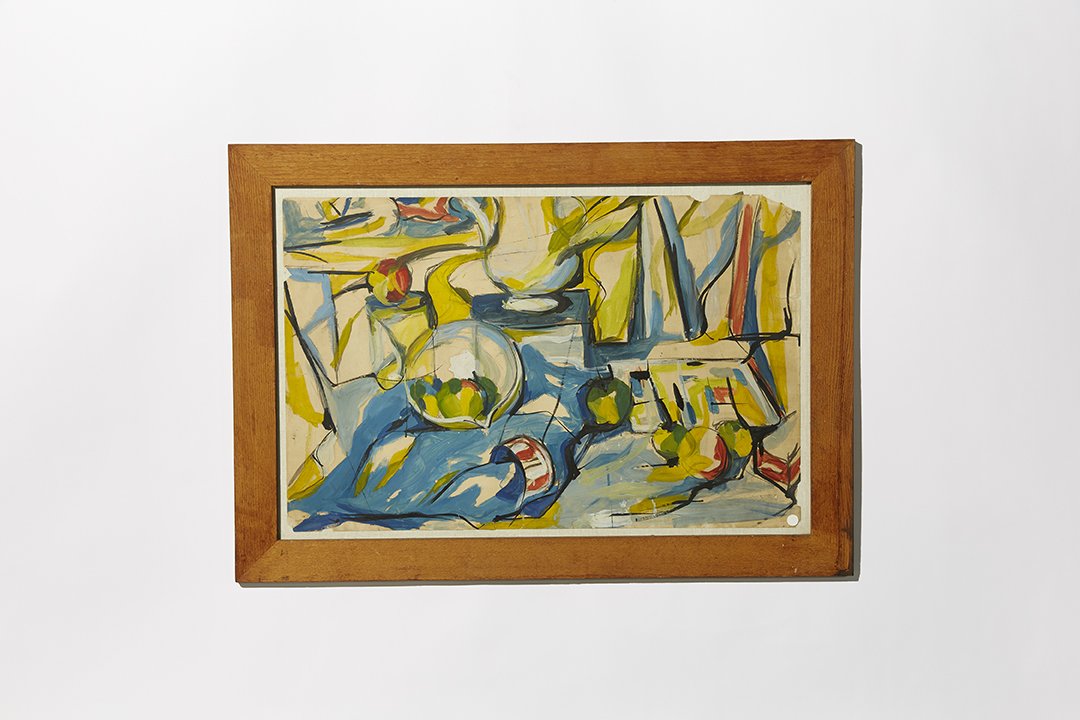 Pearl Angrist Blue Forms Gouache (1 of 11)