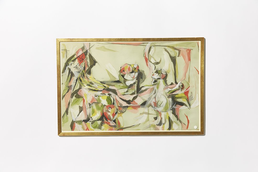 Pearl Angrist Still Life Green Pears Gouache (1 of 8)