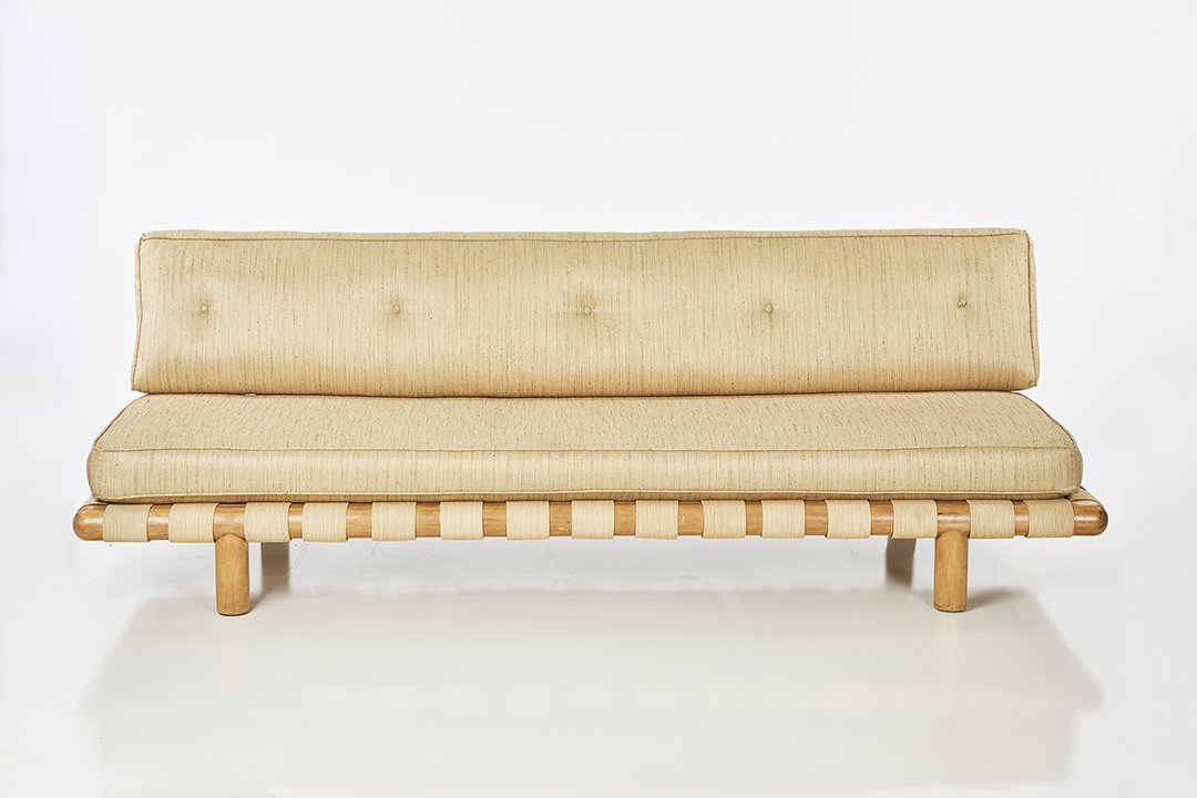 T. H. Robsjohn-Gibbings Strap Sofa, Model 1711 (1 of 10)