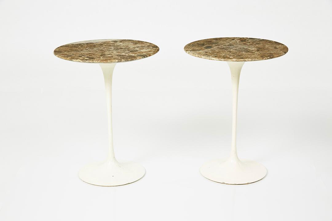 Eero Saarinen, 'Tulip' Side Tables (2) (1 of 9)