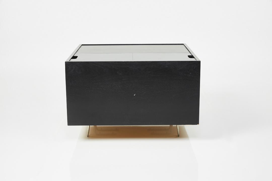 George Nelson, Hairpin Blanket Chest: George Nelson Hairpin blanket chest, 1950s Painted wood, metal. Manufactured by Herman Miller, USA.