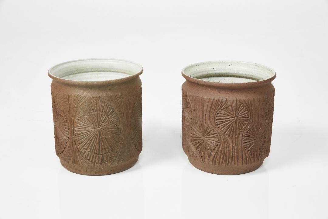 David Cressey & Robert Maxwell, 'Sunburst' Planters (2) (1 of 9)