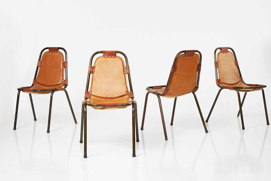 Charlotte Perriand Style, Dining Chairs (4) (1 of 14)