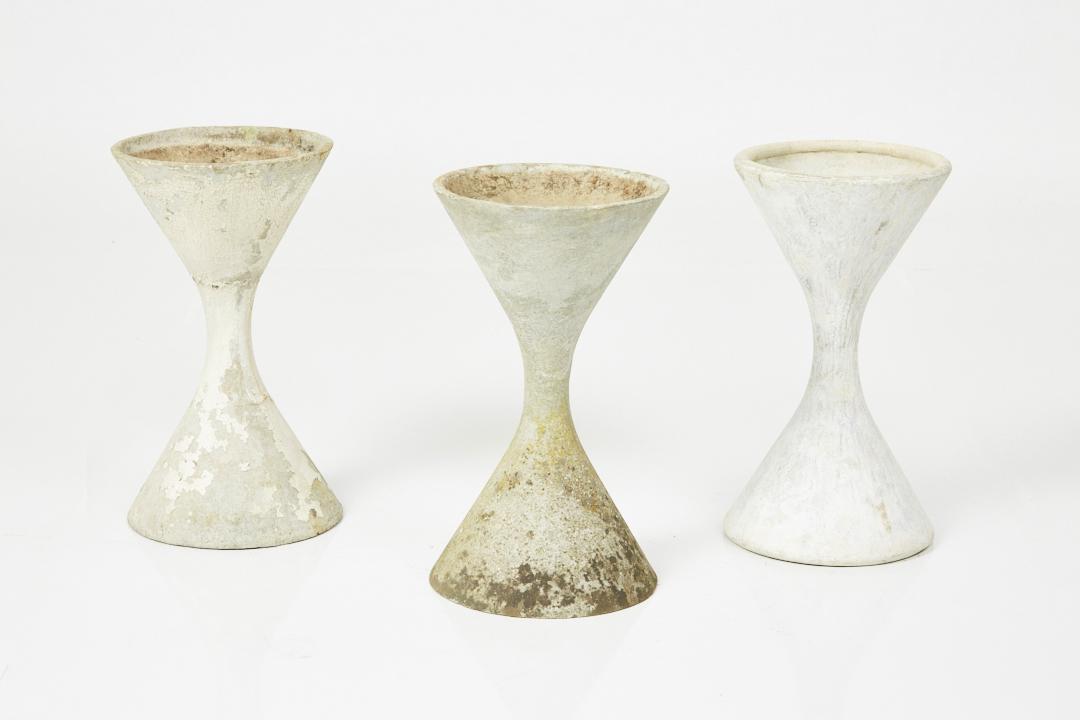 Willy Guhl, Small 'Hourglass' Planters (3) (1 of 9)