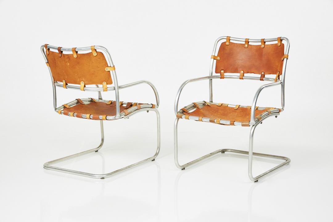 Bauhaus Style, Cantilevered Armchairs (2) (1 of 9)
