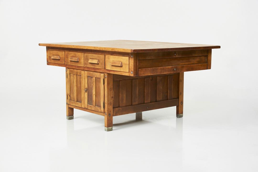 Arts & Crafts, Double-Sided Work Table (1 of 11)