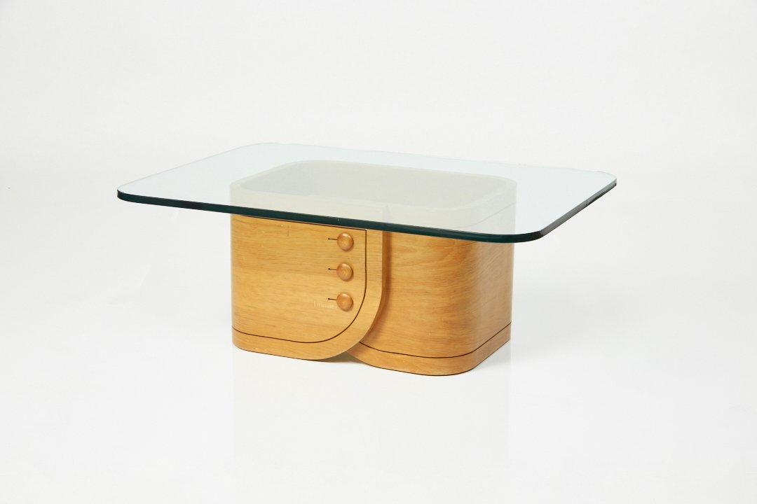 Italian, 'Shirt Cuff' Coffee Table (1 of 9)