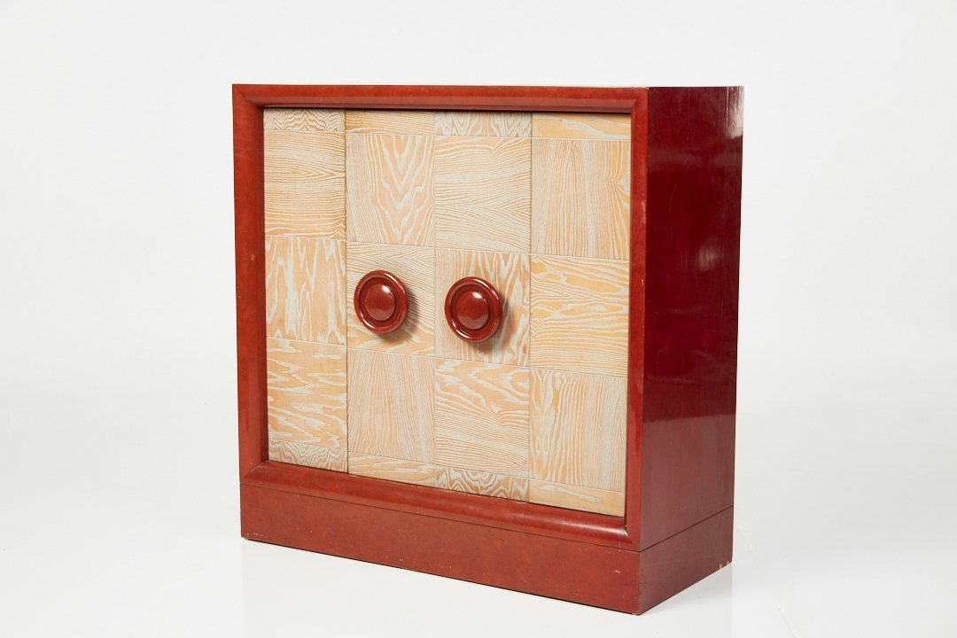 James Mont, Bar Cabinet With Revolving Door (1 of 9)