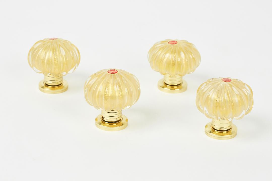 Barovier & Toso, Fluted Door Knobs (4) (1 of 13)