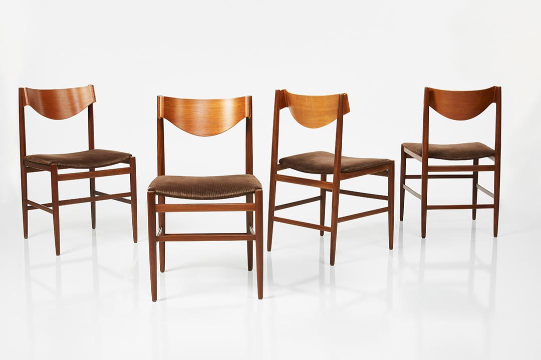 Gianfranco Frattini, Dining Chairs (4) (1 of 15)