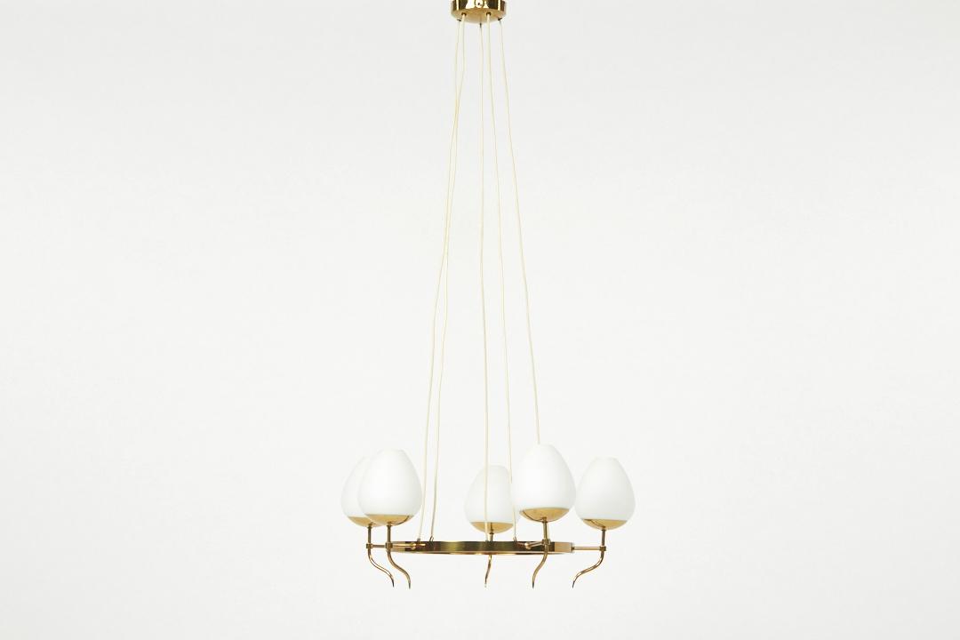 Stilnovo, Five-Globe Chandelier (1 of 9)