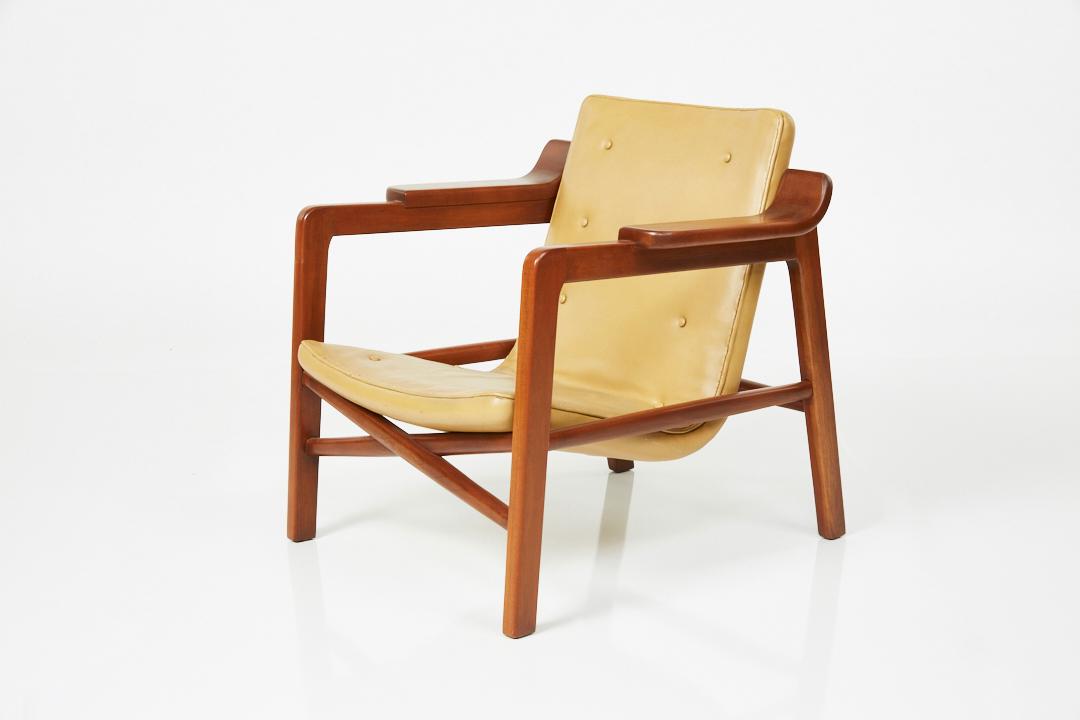 Tove & Edvard Kindt Larsen, 'Fireplace' Lounge Chair (1 of 8)