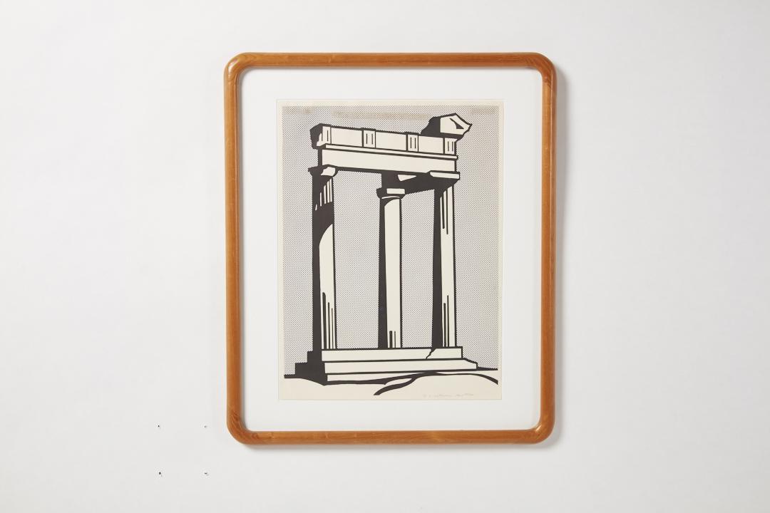 Roy Lichtenstein, 'Temple' Lithograph (1 of 10)