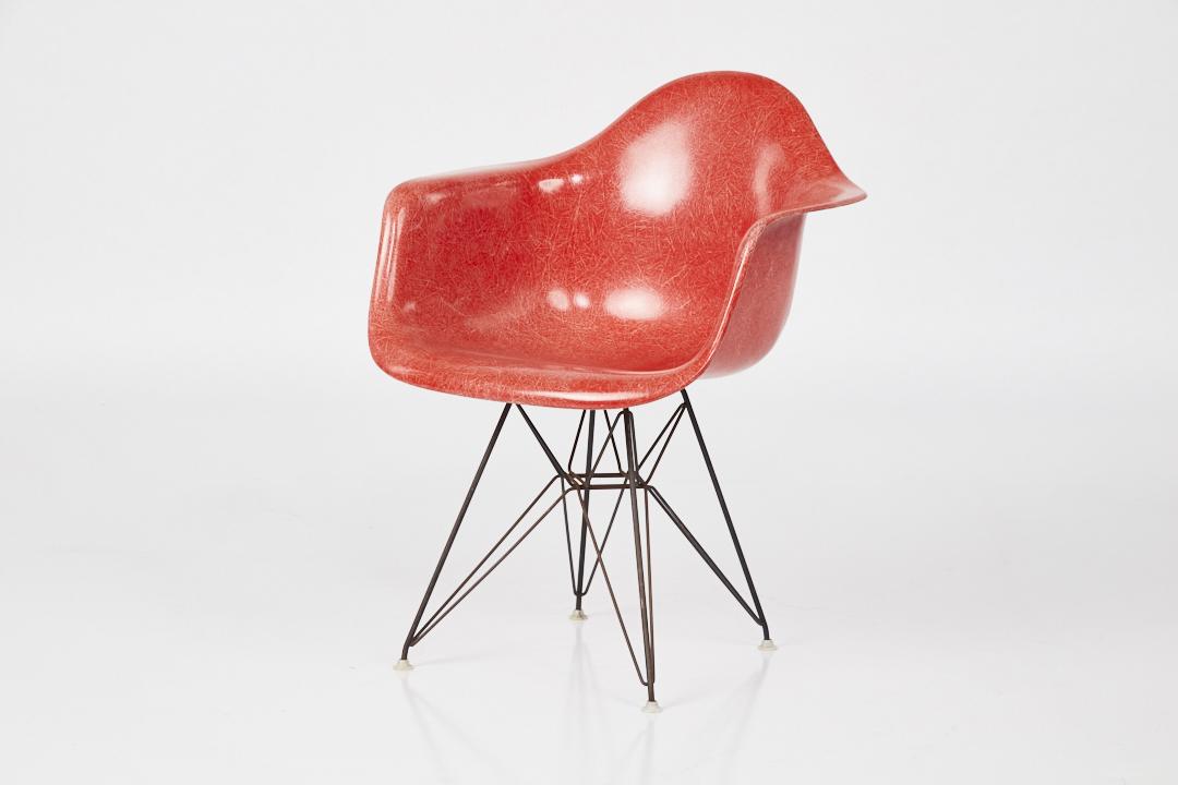 Charles & Ray Eames, Armshell Chair With 'Eiffel Tower' (1 of 16)