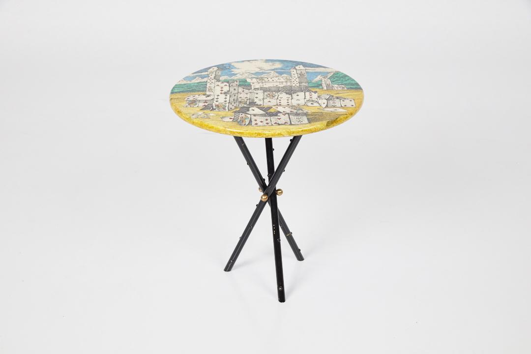 Piero Fornasetti, 'Citta de Carte' Occasional Table (1 of 13)